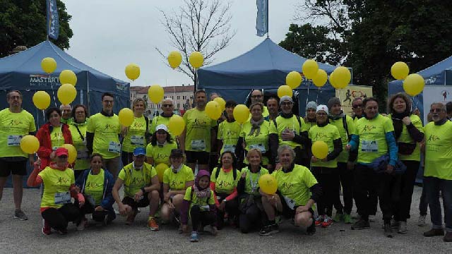 foto di gruppo padova marathon