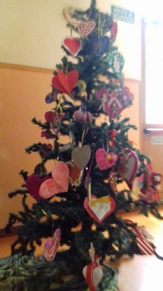 albero con cuori