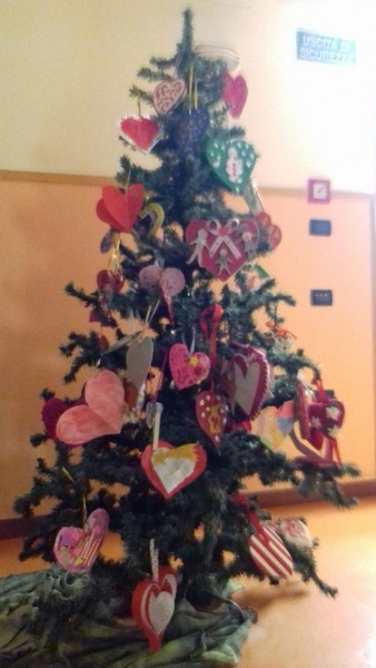 albero con cuori