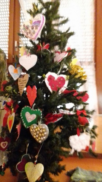 albero con cuori