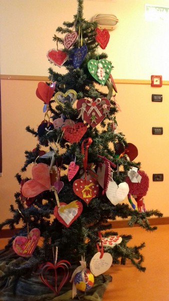 albero con cuori