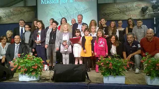 foto di gruppo musica maestro 2015